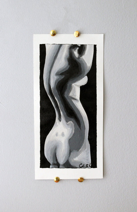 Statuesque Series- Grayscale F/Back