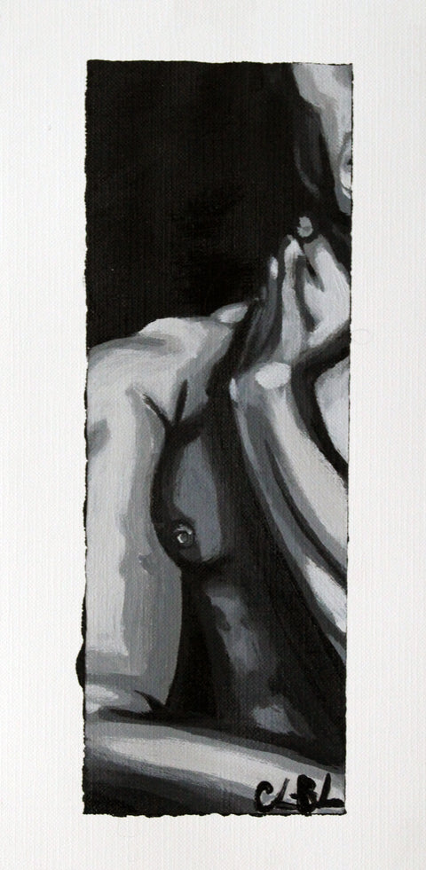 Statuesque Series- Grayscale M/Front Chest