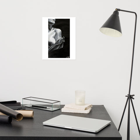 Basic Print-Statuesque Series- Grayscale F/Bust