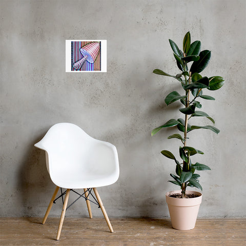 Basic Print-Mushroom Striped