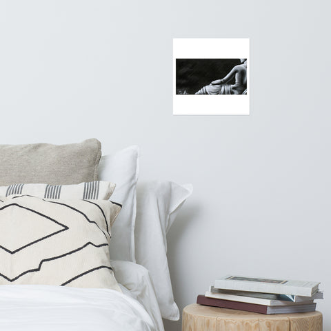 Basic Print-Statuesque Series- Grayscale F/Side