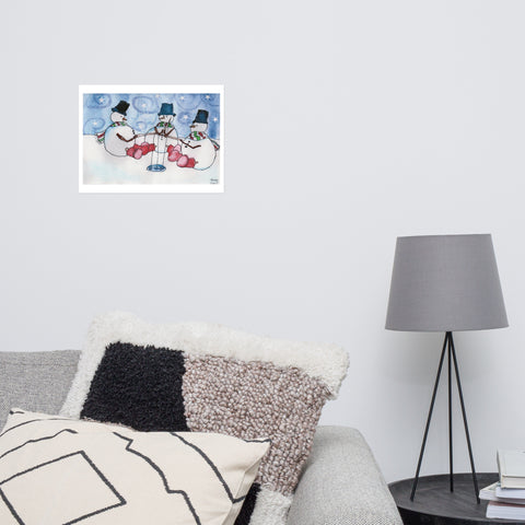 Basic Print- Snow Ice Fishing