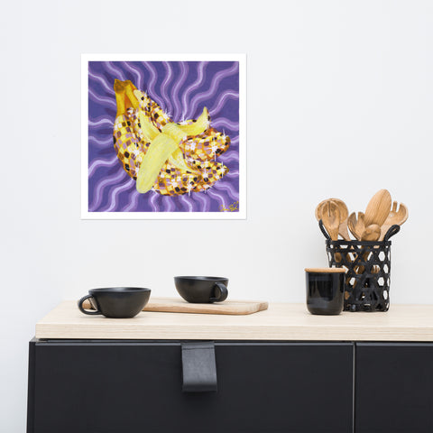 Basic Print- Disco Fruit- Bananas