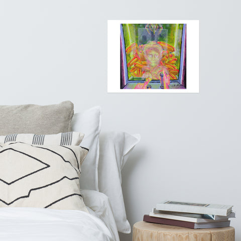 Basic Print-Hotdog Cowboy Claw Machine