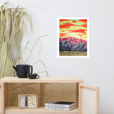 Basic Print- Bright Mountains- 1