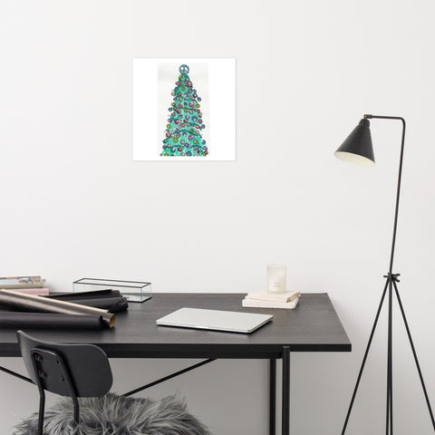 Basic Print- Peace Tree