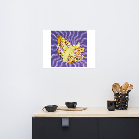 Basic Print- Disco Fruit- Bananas