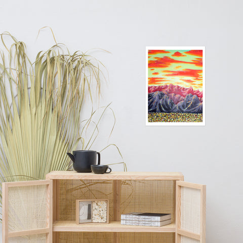 Basic Print- Bright Mountains- 1