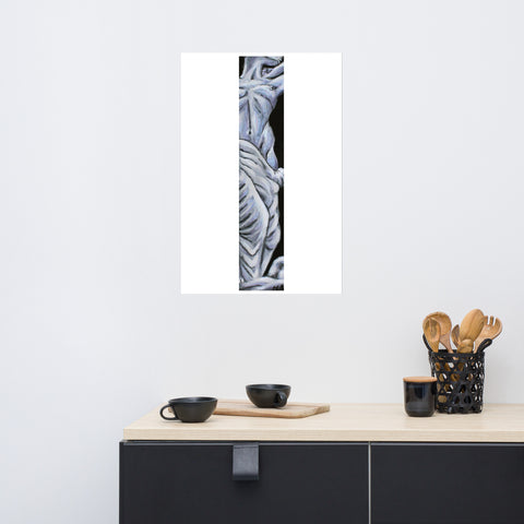 Basic Print-Statuesque Series- Grayscale F/Front