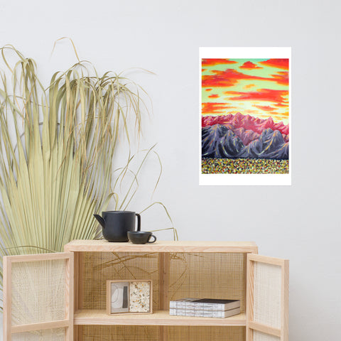 Basic Print- Bright Mountains- 1