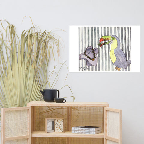 Basic Print-Bird Series-Jewelry