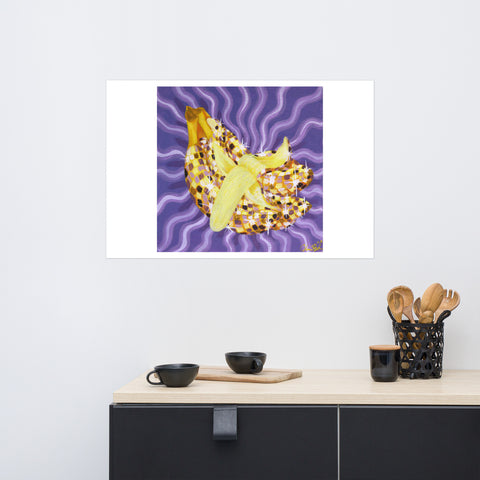 Basic Print- Disco Fruit- Bananas