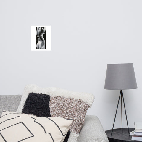 Basic Print-Statuesque Series- Grayscale F/Back