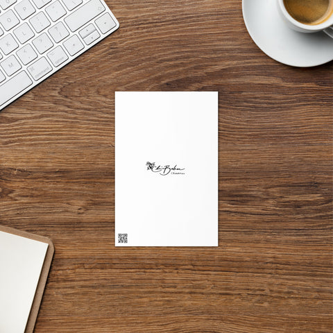 Greeting card- Peace Tree