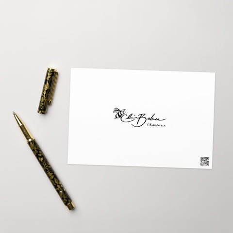 Greeting card- Cozy Penguin