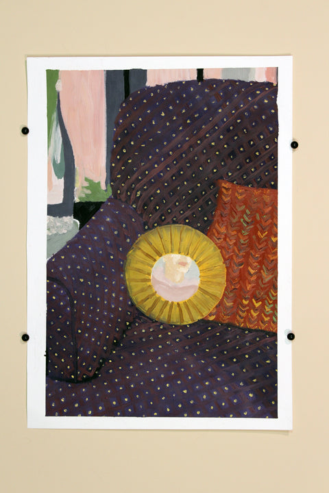 Self Portrait on Chair