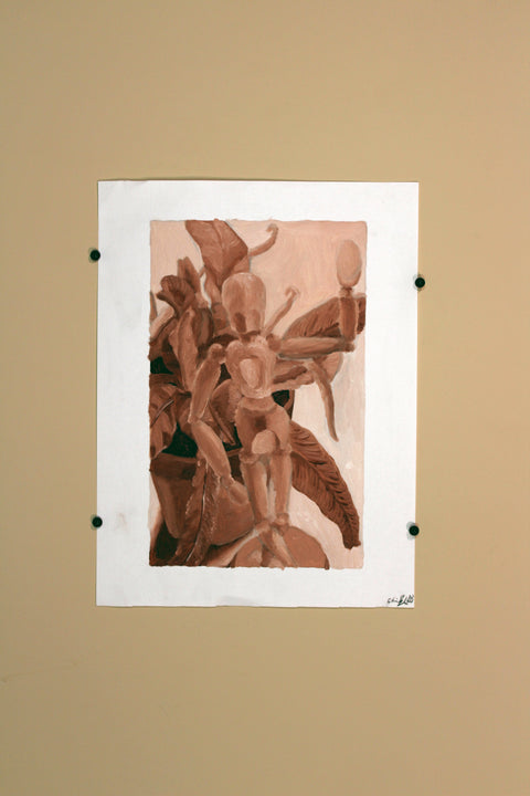 Sepia Mini Guy and Plant